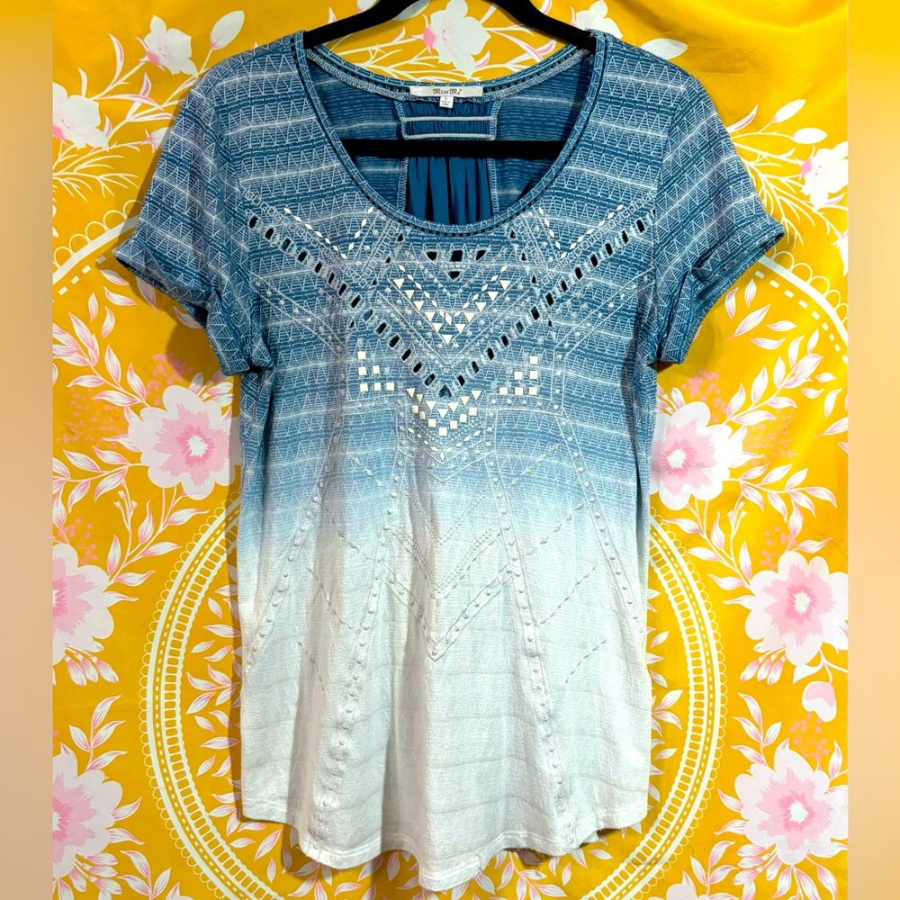 Miss Me embellished short sleeve top